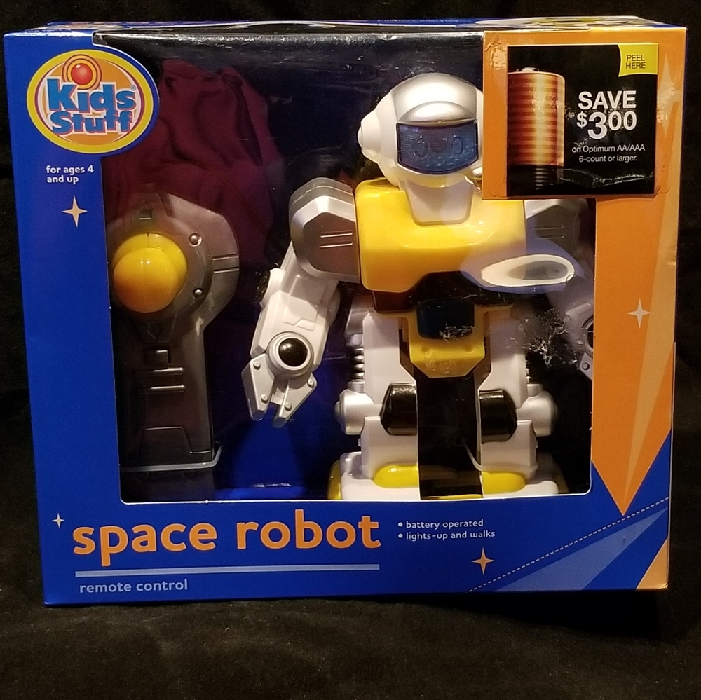Kids Stuff Remote Control Space Robot